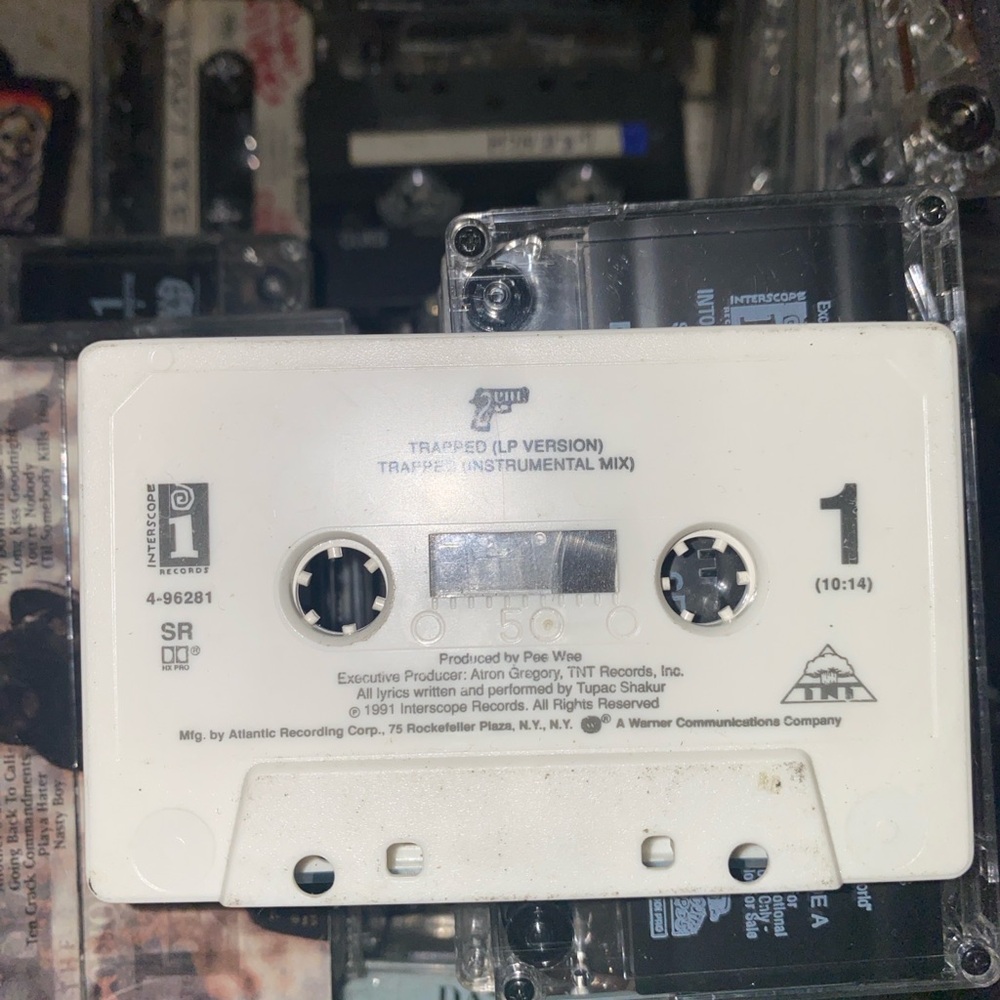 2Pac Trapped (Cass, Maxi)
Media: Very Good Plus (VG+)
Location:
Comments: No art